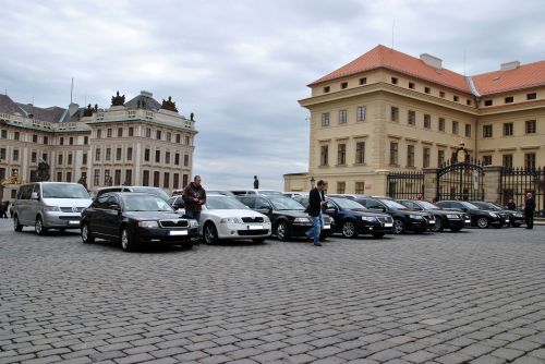 vozový park Doprava letiště Praha